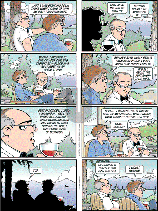 Doonesbury - Sunday July 26, 2009 Comic Strip
