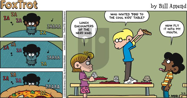 FoxTrot on Sunday March 31, 2019 Comic Strip
