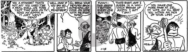 Alley Oop on Friday January 28, 1949 Comic Strip