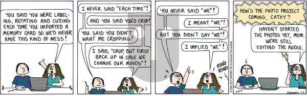 Cathy Classics - Wednesday July 9, 2008 Comic Strip