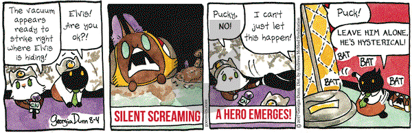 Breaking Cat News on Friday August 4, 2017 Comic Strip