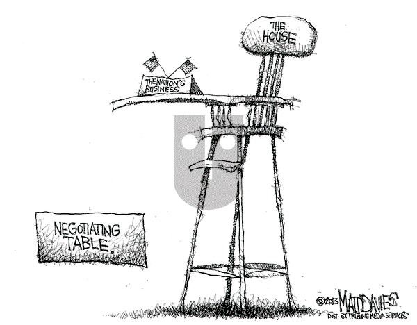 Matt Davies on Friday January 4, 2013 Comic Strip