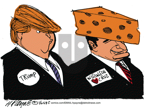 Henry Payne on Thursday April 7, 2016 Comic Strip