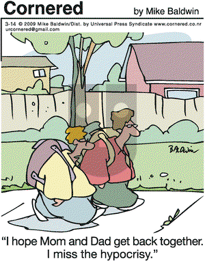 Cornered - Saturday March 14, 2009 Comic Strip