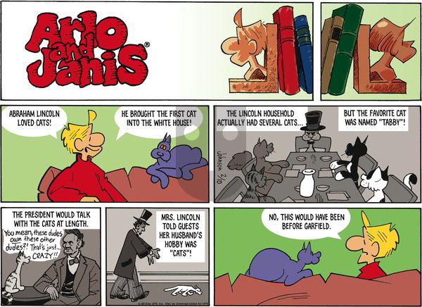 Arlo and Janis on Sunday February 10, 2013 Comic Strip