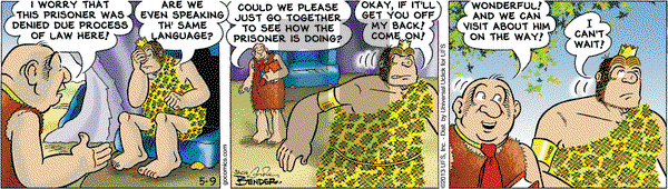 Alley Oop on Thursday May 9, 2013 Comic Strip