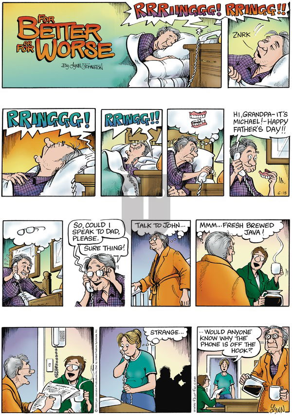 For Better or For Worse on Sunday June 18, 2000 Comic Strip