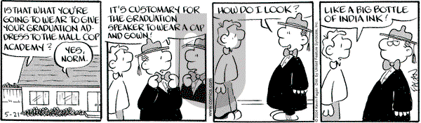 Drabble on Sunday May 23, 2004 Comic Strip