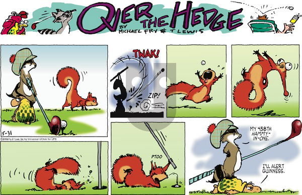 Over the Hedge on Sunday May 31, 2015 Comic Strip
