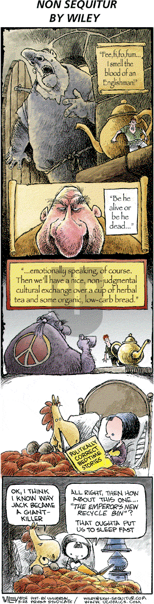 Non Sequitur on Sunday March 28, 2004 Comic Strip