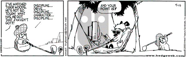 Over the Hedge on Wednesday September 13, 2000 Comic Strip