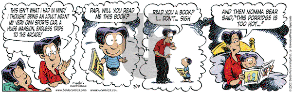 Baldo on Friday July 19, 2002 Comic Strip