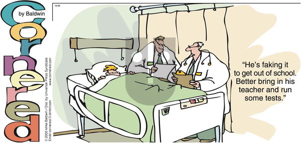 Cornered on Sunday October 22, 2000 Comic Strip