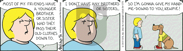 The Born Loser on Wednesday April 8, 2015 Comic Strip