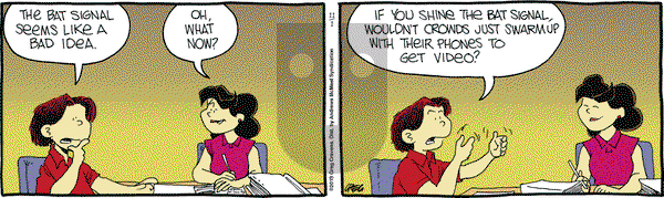 The Buckets on Friday November 1, 2019 Comic Strip