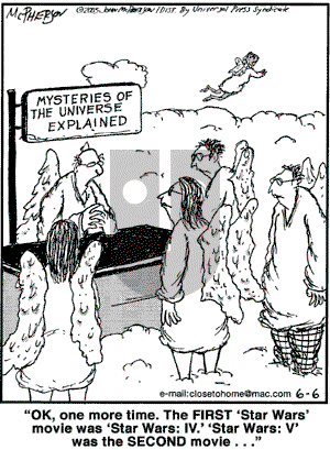 Close to Home on Monday June 6, 2005 Comic Strip