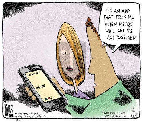 Tom Toles on Friday January 18, 2013 Comic Strip
