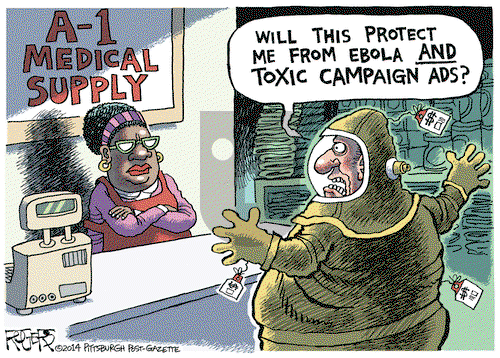 Rob Rogers on Thursday October 23, 2014 Comic Strip
