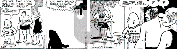 Alley Oop on Saturday September 23, 2000 Comic Strip