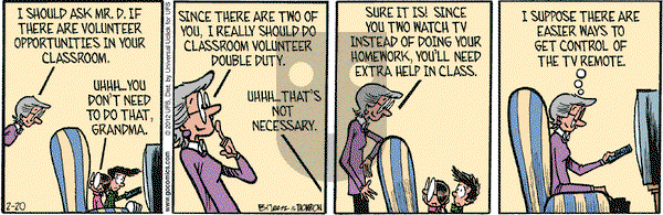 Grand Avenue on Monday February 20, 2012 Comic Strip