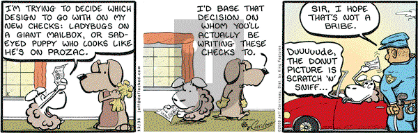 DeFlocked on Thursday December 31, 2009 Comic Strip