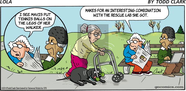 Lola on Sunday October 23, 2016 Comic Strip