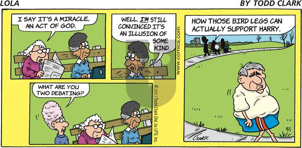 Lola on Sunday May 1, 2011 Comic Strip