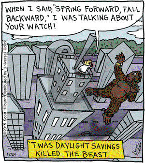 The Argyle Sweater on Thursday December 24, 2015 Comic Strip