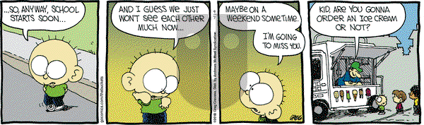 The Buckets on Friday September 7, 2018 Comic Strip