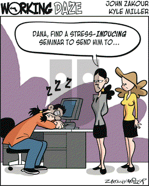 Working Daze on Friday August 25, 2006 Comic Strip