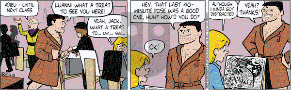 Luann on Saturday April 21, 2018 Comic Strip