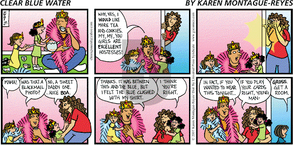 Clear Blue Water on Sunday May 6, 2007 Comic Strip