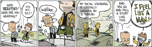 Wallace the Brave on Wednesday November 15, 2017 Comic Strip