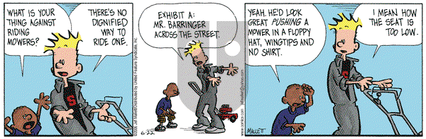 Frazz on Thursday June 22, 2006 Comic Strip