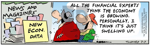Frank and Ernest - Thursday July 7, 2005 Comic Strip
