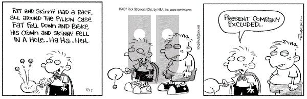 Soup to Nutz - Old on Tuesday March 27, 2007 Comic Strip