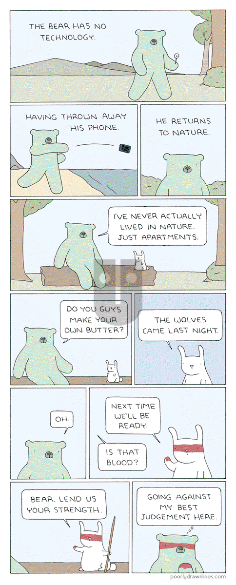 Poorly Drawn Lines on Monday April 30, 2018 Comic Strip