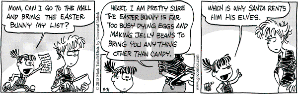Heart of the City on Tuesday March 31, 2015 Comic Strip