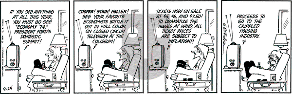 Doonesbury on Tuesday September 24, 1974 Comic Strip