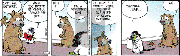 Get Fuzzy on Monday March 1, 2010 Comic Strip