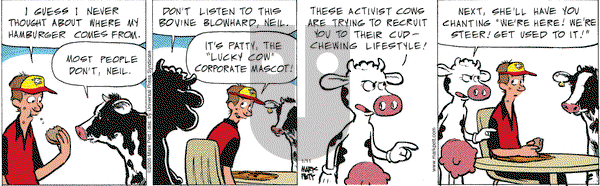 Lucky Cow on Wednesday January 11, 2006 Comic Strip