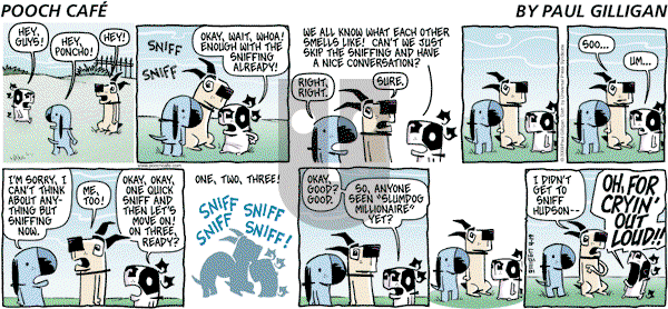 Pooch Cafe on Sunday April 19, 2009 Comic Strip