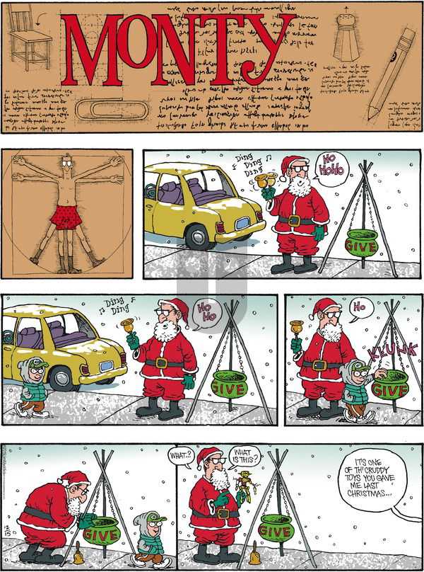 Monty on Sunday December 15, 2019 Comic Strip