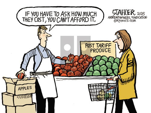 Jeff Stahler - Thursday March 6, 2025 Comic Strip