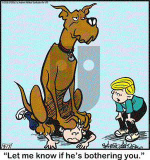 Marmaduke on Saturday March 17, 2018 Comic Strip