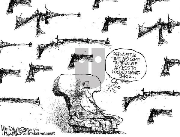 Matt Davies on Sunday April 1, 2012 Comic Strip