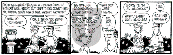 Monty on Saturday September 15, 2007 Comic Strip