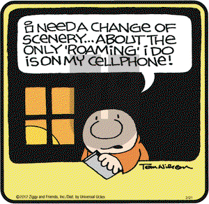 Ziggy on Tuesday February 21, 2012 Comic Strip