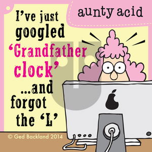 Aunty Acid on Sunday November 2, 2014 Comic Strip