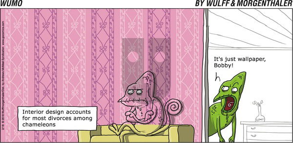 WuMo on Sunday February 18, 2018 Comic Strip